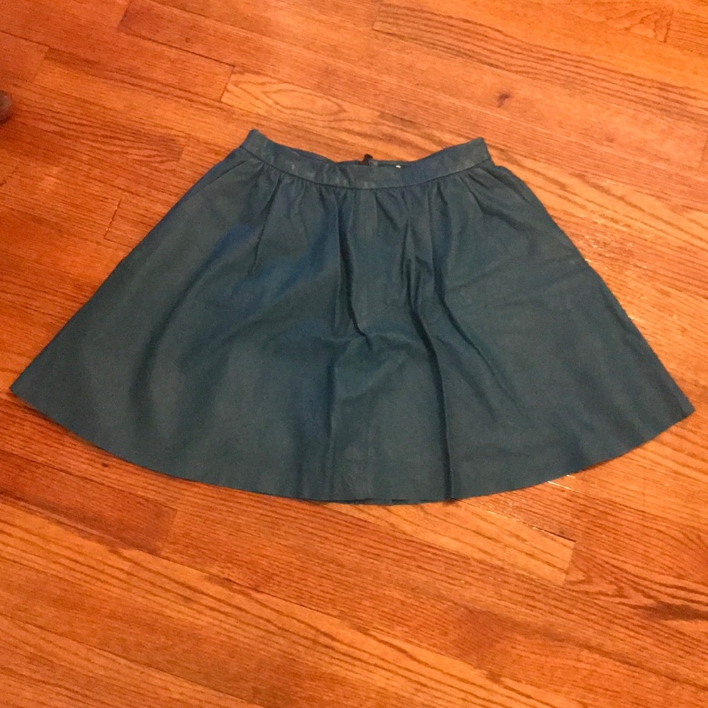 Portmans leathers turquoise skirt